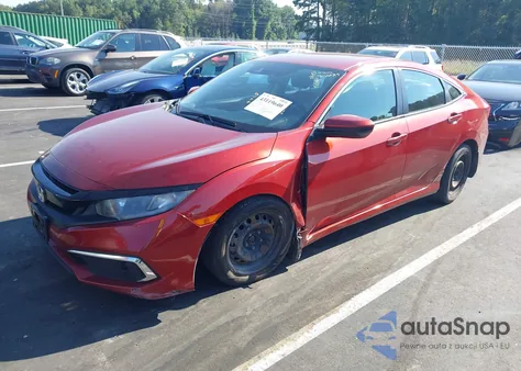 2019 Honda Civic Lx z USA, uszkodzony, nr VIN 19XFC2F67KE009393